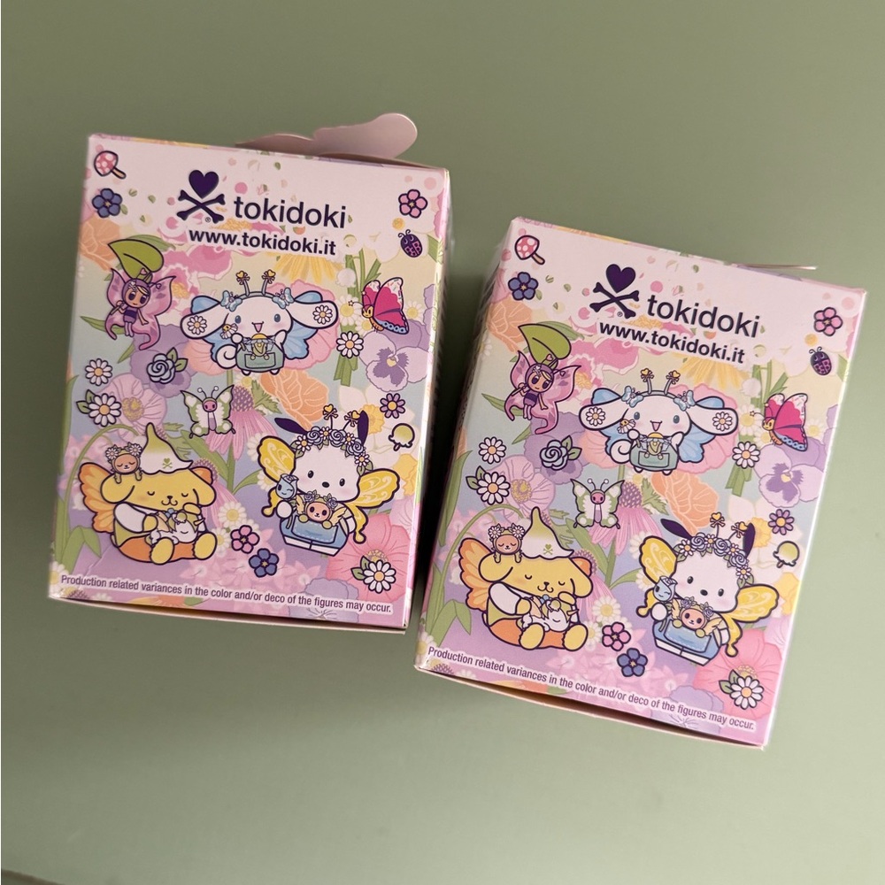 2 Tokidoki x Hello Kitty & Friends Butterfly Garden NIB Blind Box